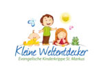 Logo Kleine Weltentdecker - Ev. Kinderkrippe St. Markus Logo Kleine Weltentdecker - Ev. Kinderkrippe St. Markus